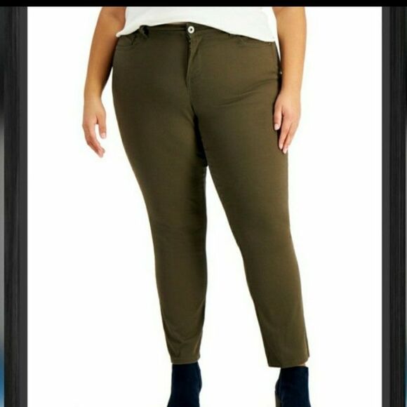 Style & Co Plus Size Mid-Rise Straight Jeans Sz 18W=38×30 - Picture 1 of 13